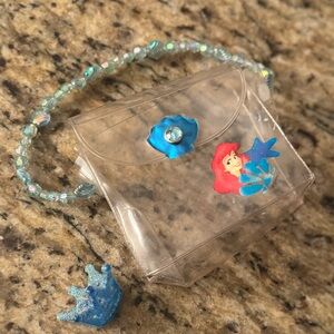 Little Mermaid Little Bag with Crown Clip